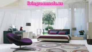 Best Decoration Exclusive White Purple Bedroom Chair