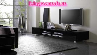 Black And Style Of Different Tv Stands In Livingroom.contemporary Modern Tv Stands