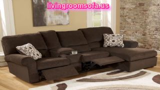 Chocolate L Shaped Sectional Sofa Small Spaces