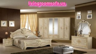 Classic And White Amalfi Beige Italian Bedroom Idea