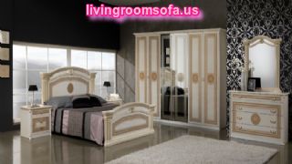 Collections Mcs Classic Bedrooms Italy Alexandra Ivory Brown And Gold