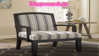 Contemporary Accent Wood Arm Chair