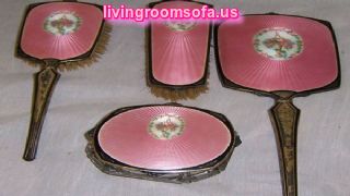 Cool Pink Antique Mirrors