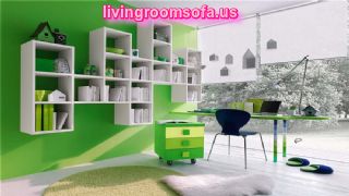  Cool Kids Bedrooms Green Decorating Ideas