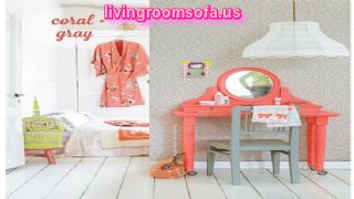 Coral And Gray Palette