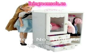  Girl Birthday Gift 1 Play Toy Furniture Baby And Wardrobe