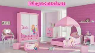Girls Kids Bedroom Barbie Design