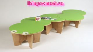 Greenplay Childrens Furniture Caterpillar Bench