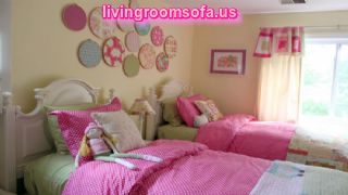 Kids Bedroom Relaxing Interior Design Inspiration Of Toddlers Bedroom In Gorgeous Pink