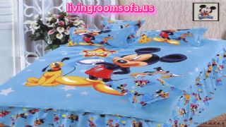  Mickey Dog Boy Cotton Bedroom Bed In A Bag