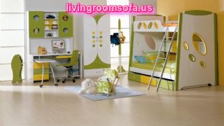 Modern Bedroom For Kids Room Two Story Bed