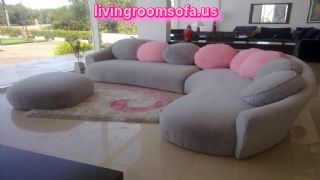 Modern Colorfulcontemporary Fabric Sofas