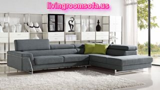 Modern Fabric Sectional For Livingroom