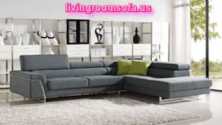 Modern Fabric Sectional Sofas For Livingroom