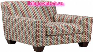  Multi Color Accent Arm Chair