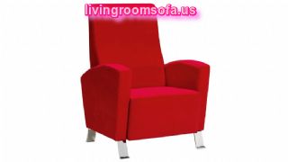 Red Decorative Chairs For Living Room