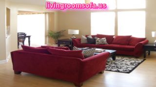 Red Accent Chairs For Living Room