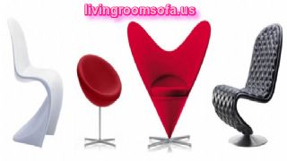 Red White Black Modern Chaises Design Ideas