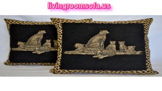 Sherry Kline 26 Inch Jungle Cheetah Euro Pillows Set