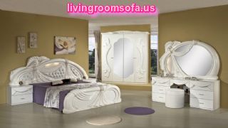 White And Classic Italian Bedroom Furniture