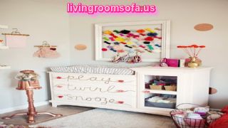 White And Cool Diy Your Kids Room Dresser Decor Ideas