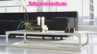 White Modern Coffee Table