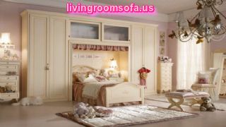  White Unique Bedroom Furniture For Girls