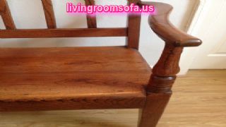  Wooden Oak Antique Bench Design