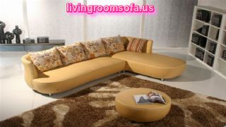 Yellow And Modern Contemporary Leather Sofas Italian