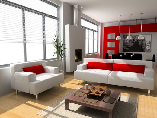 Modern  Home Interior Design Modern living room design