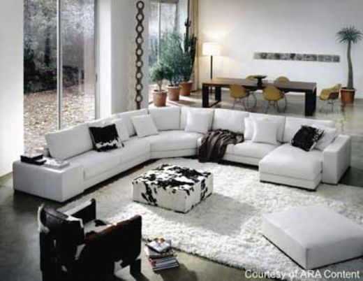 Sectional Sofa, Italian Design, Natuzzi