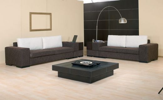 Modern Sofa, Gray and White Combination, Modern Livingroom