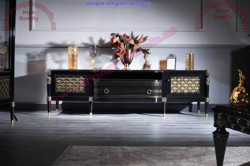art deco luxury tv stand mixing traditional and modern
