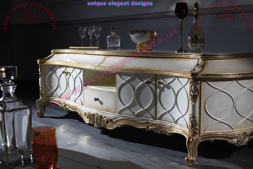 Art Deco TV Stands Luxury Royal Designs