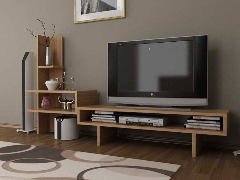 Basic Modern TV Stand Cool Small TV Stand for small spaces