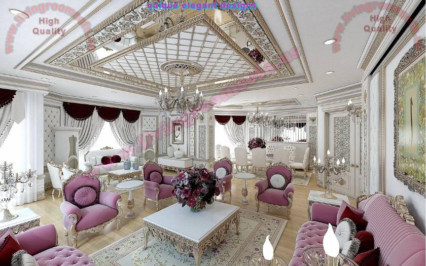 Classical Luxurious Living Room Design The best in 2018