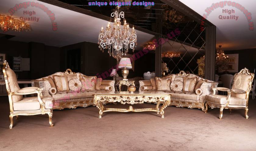 Comfortable Fabulous Traditional Sofa Set gorgeous Living Room design