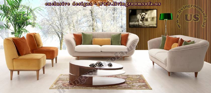 Creative sofa designs European modern living room