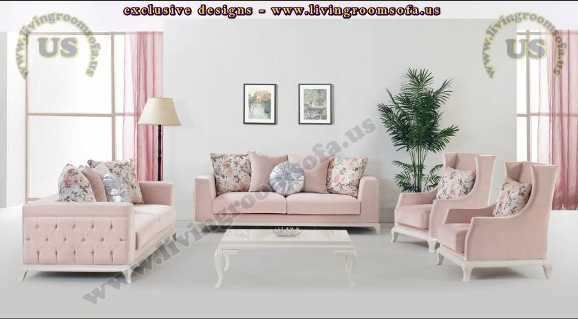 elegant sofa design modern pink elegant living room