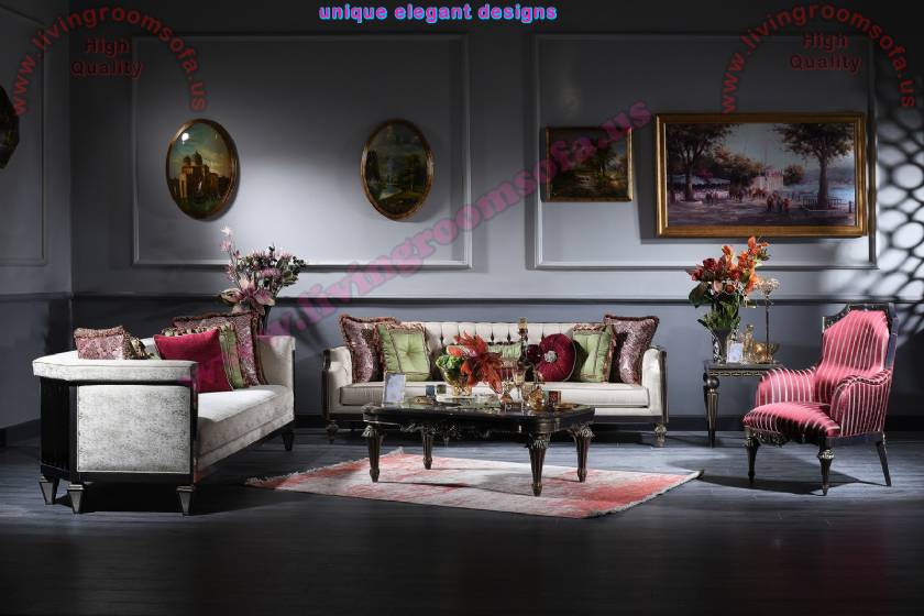 Elite Luxury Living Room Sofa Set Elegance art decor concept Elite Luxury Living Room Sofa Set Elegance art decor concept