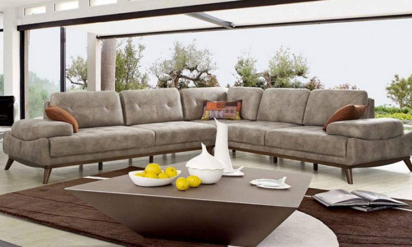 European sectional sofa Sofa leather and fabric sofas colors textures and customizable options