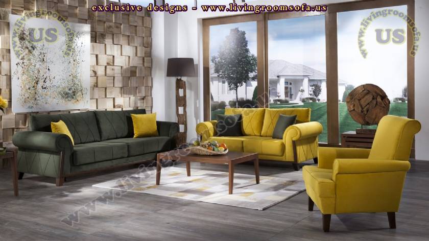 European Style Sofa Set Design Ideas