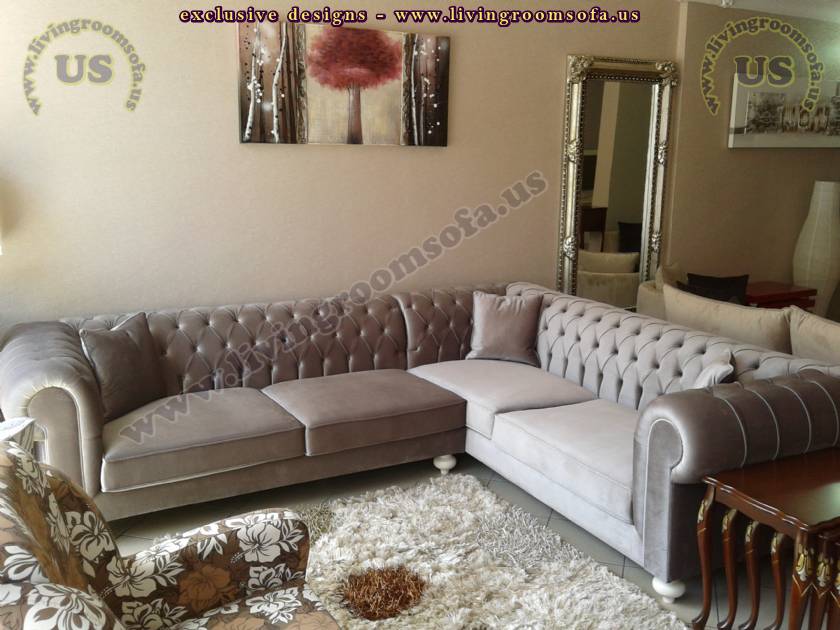 handmade sectional chesterfield sofa elegant living room design handmade sectional chesterfield sofa elegant living room design