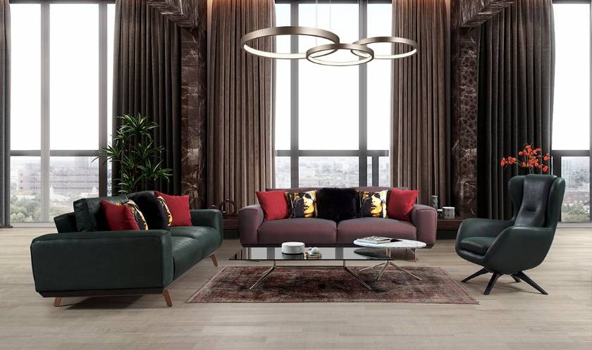 Leather Modern Sofa Sets High quality luxury designs