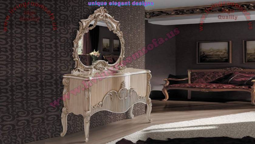 Luxury carved chest of drawers handmade bedroom furniture