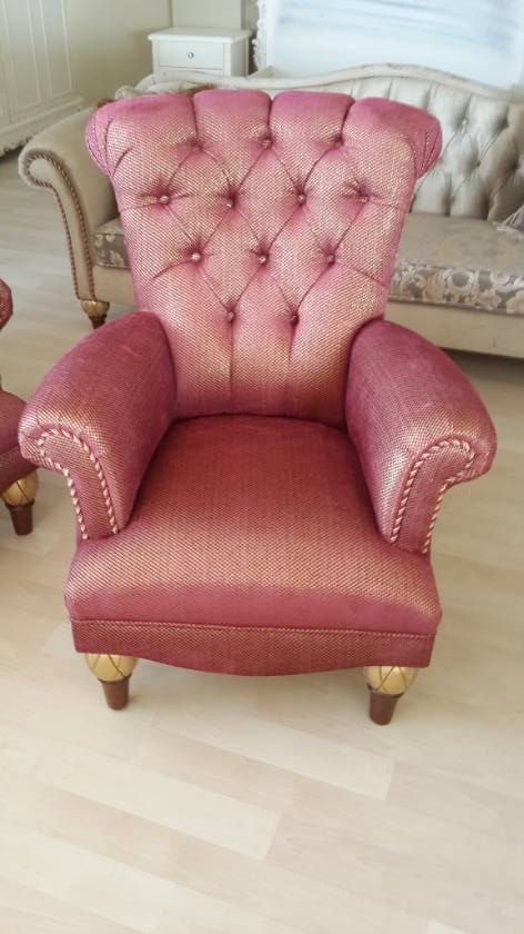 Luxury Chesterfield Armchairs Stylish seating for relaxation Luxury Chesterfield Armchairs Stylish seating for relaxation