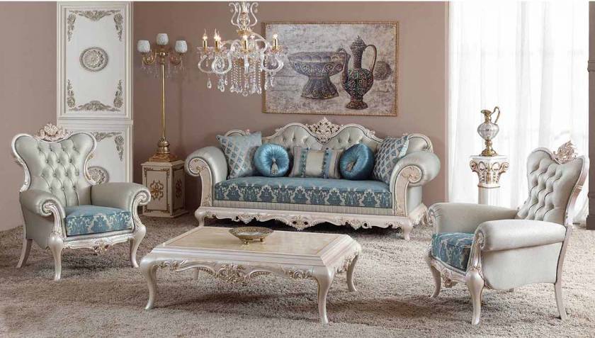 Luxury Sofa in classic living room Furniture Sofas Classic style Luxury