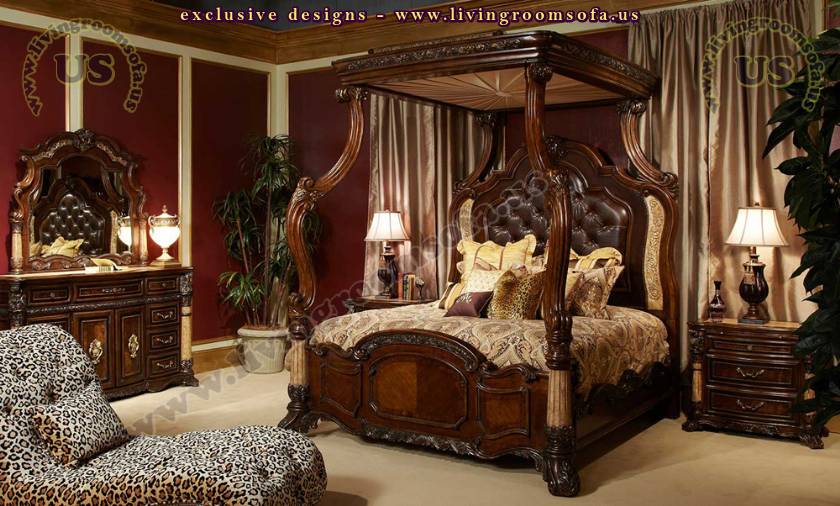 Luxury Victorian Bedroom Antique Design idea