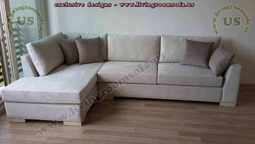 modern corner sofa small spaces