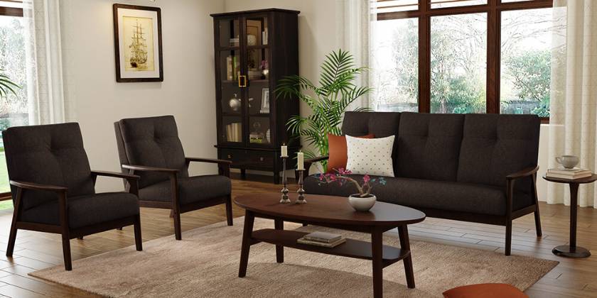 modern dark wood living room furniture modern sofa designs for living room